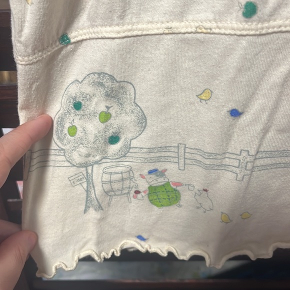 Vintage Pig “Cider” Yellow PJs - Picture 2 of 4